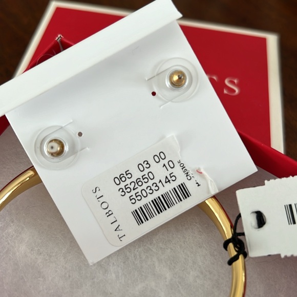 Talbots drop earrings and matching bracelet NWT - Picture 2 of 5